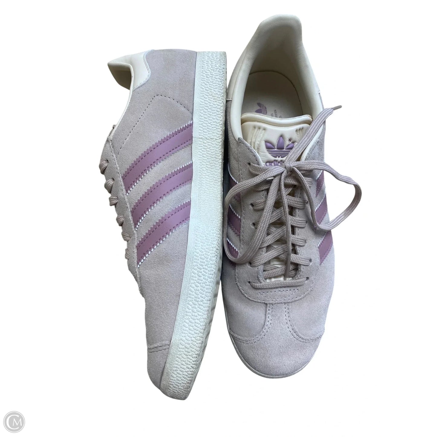 Shoes Athletic By Adidas In Purple & Tan, Size: 8.5