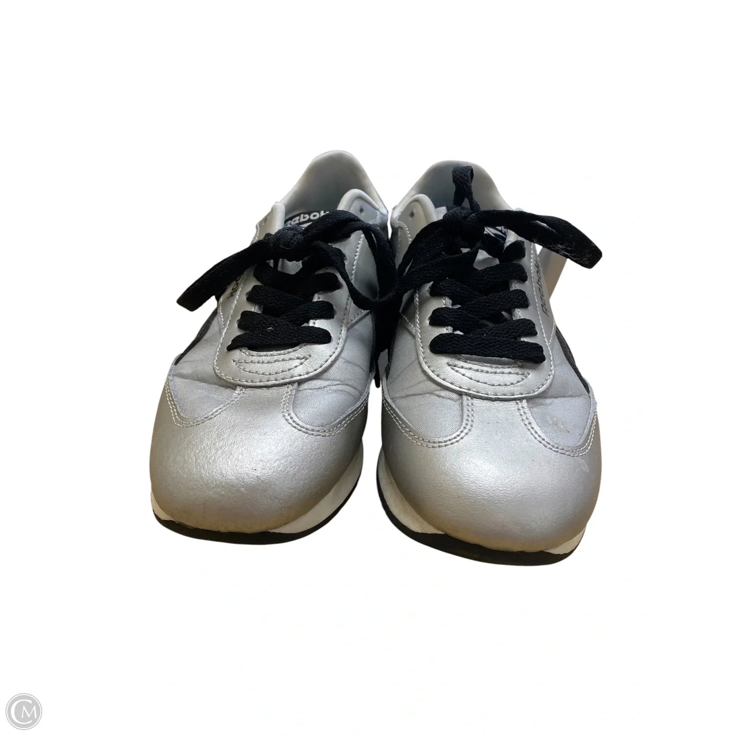 Shoes Athletic By Reebok In Silver, Size: 6.5