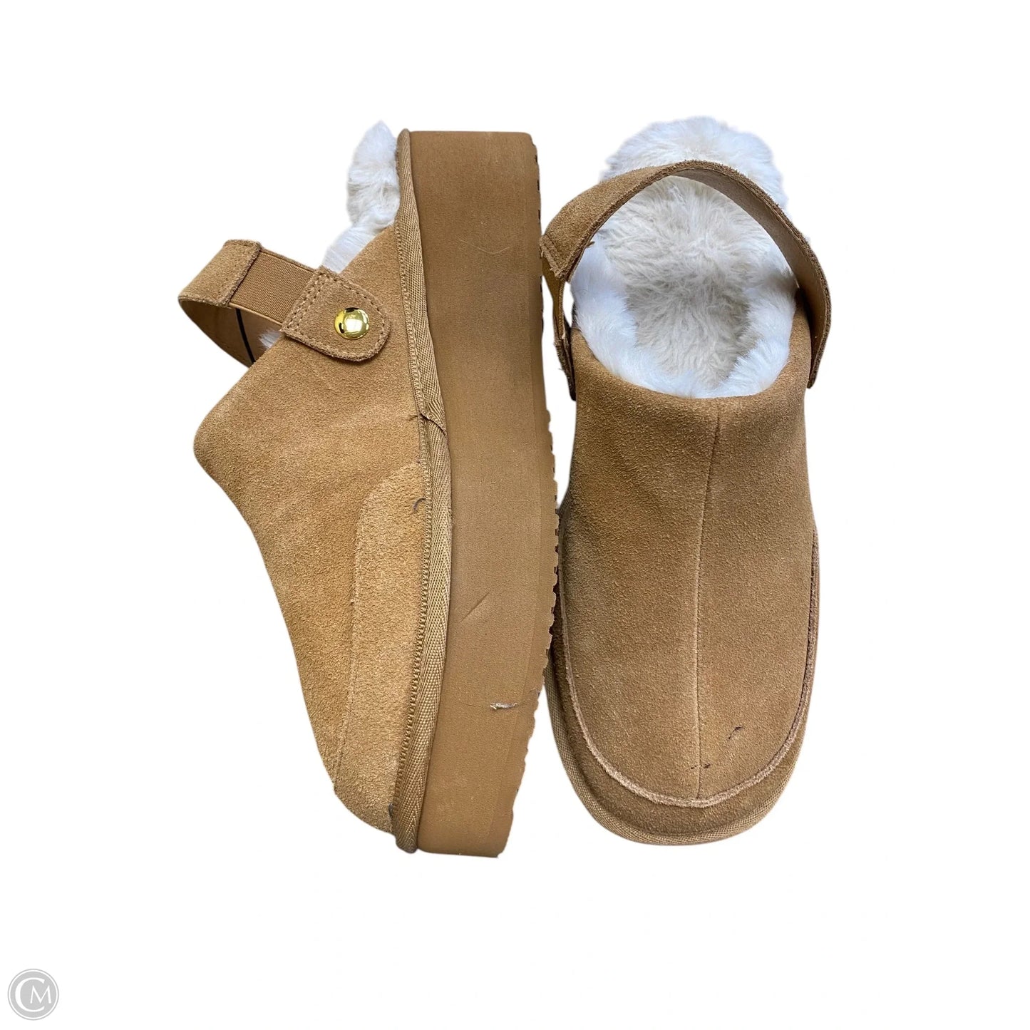 Shoes Flats By Joyspun In Brown, Size: 8