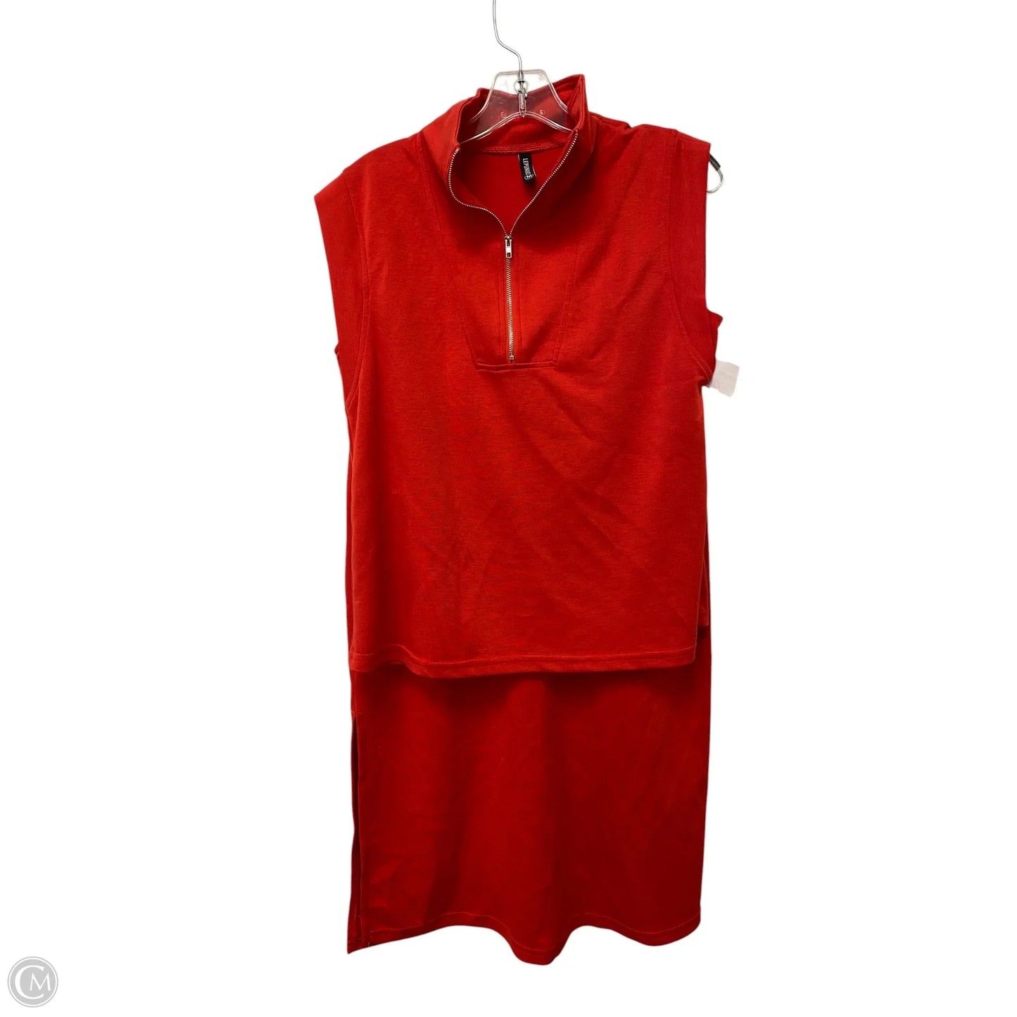 Skirt Set 2pc By Clothes Mentor In Red, Size: M