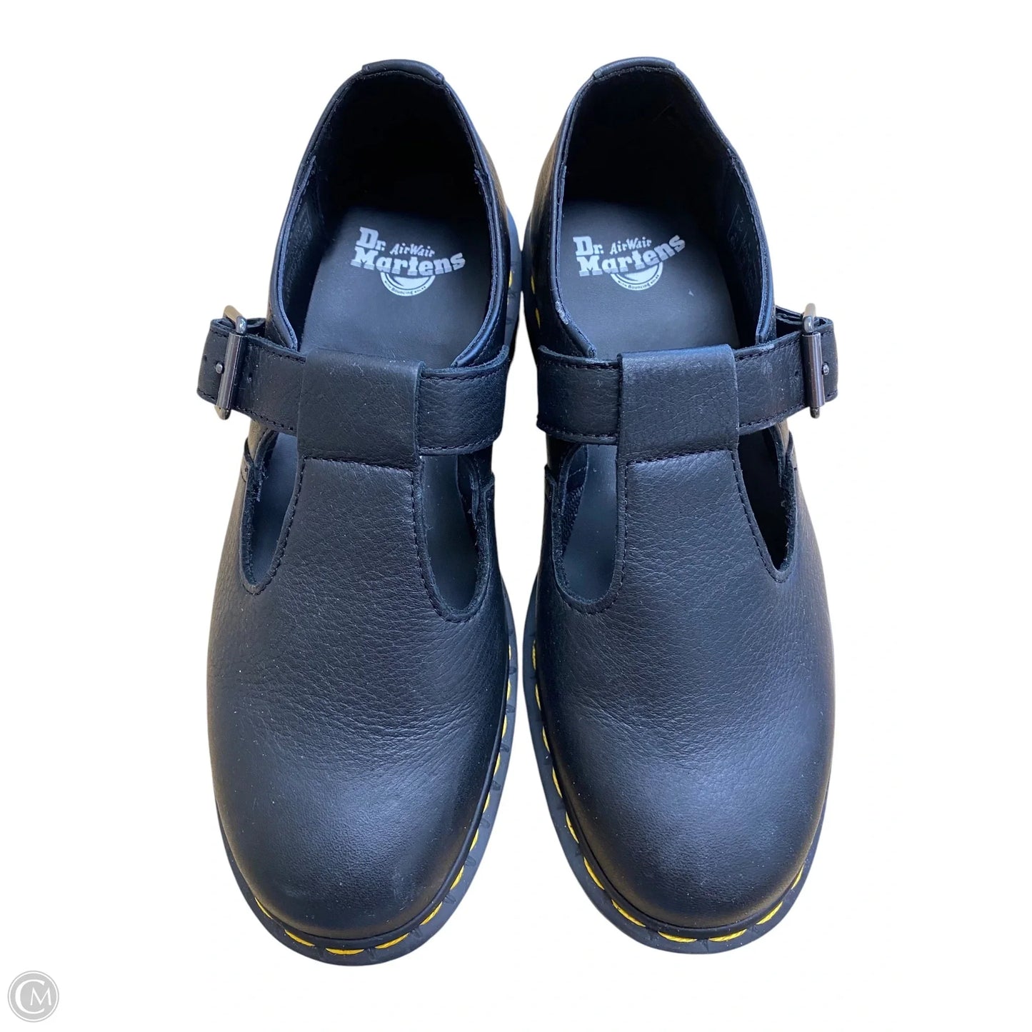 Shoes Flats By Dr Martens In Black, Size: 8