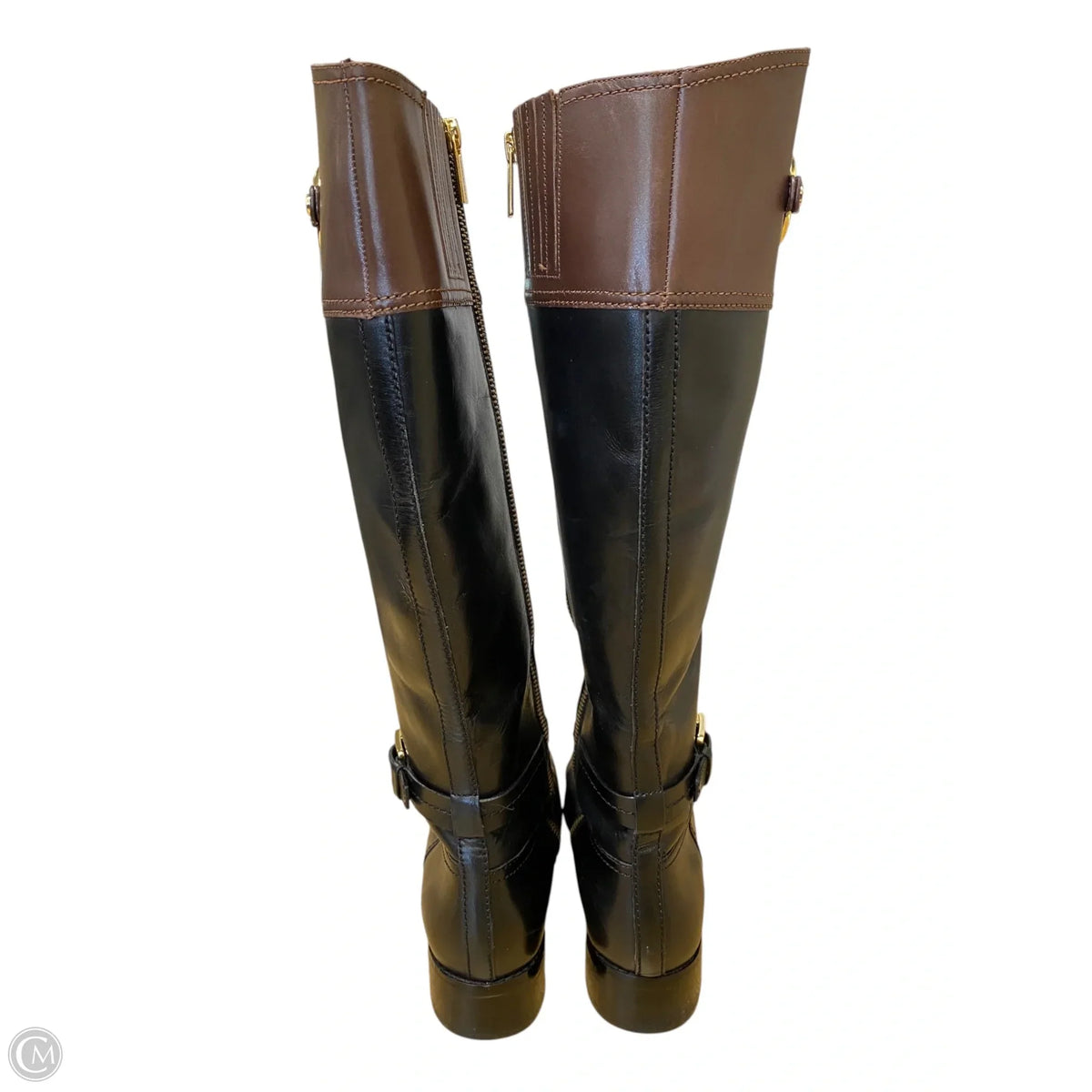 Boots Designer By Michael Kors In Black, Size: 8