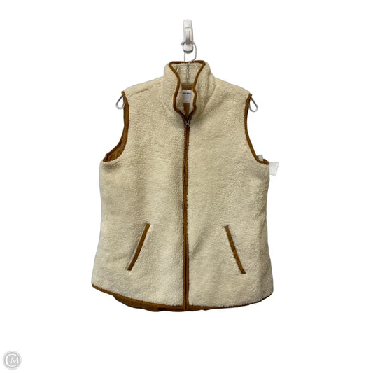 Vest Fleece By Old Navy In Cream, Size: L