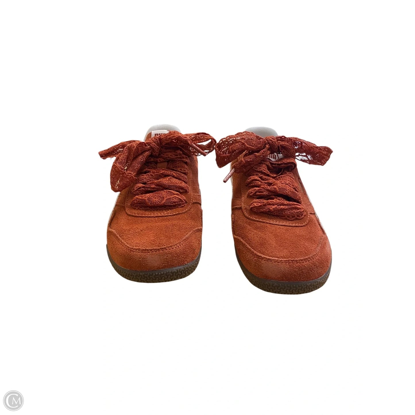 Shoes Sneakers By Puma In Orange, Size: 8