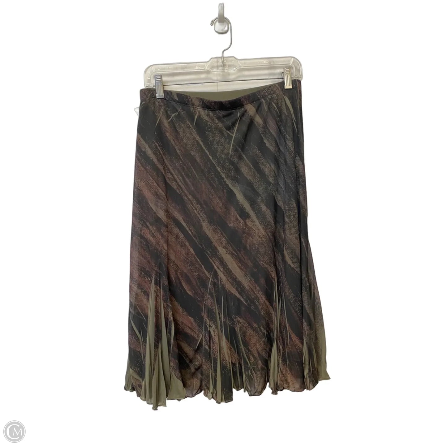Skirt Maxi By Coldwater Creek In Green, Size: S