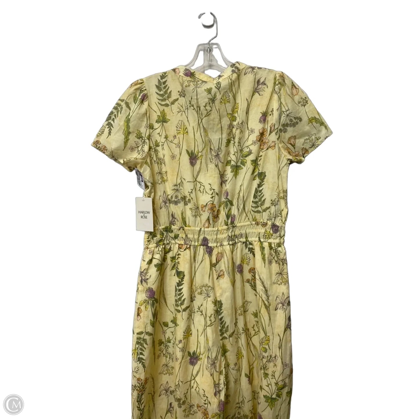Dress Casual Maxi By Clothes Mentor In Floral Print, Size: L