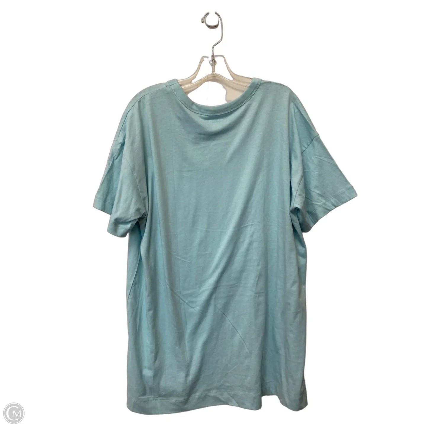 Top Short Sleeve Basic By Old Navy In Blue, Size: L