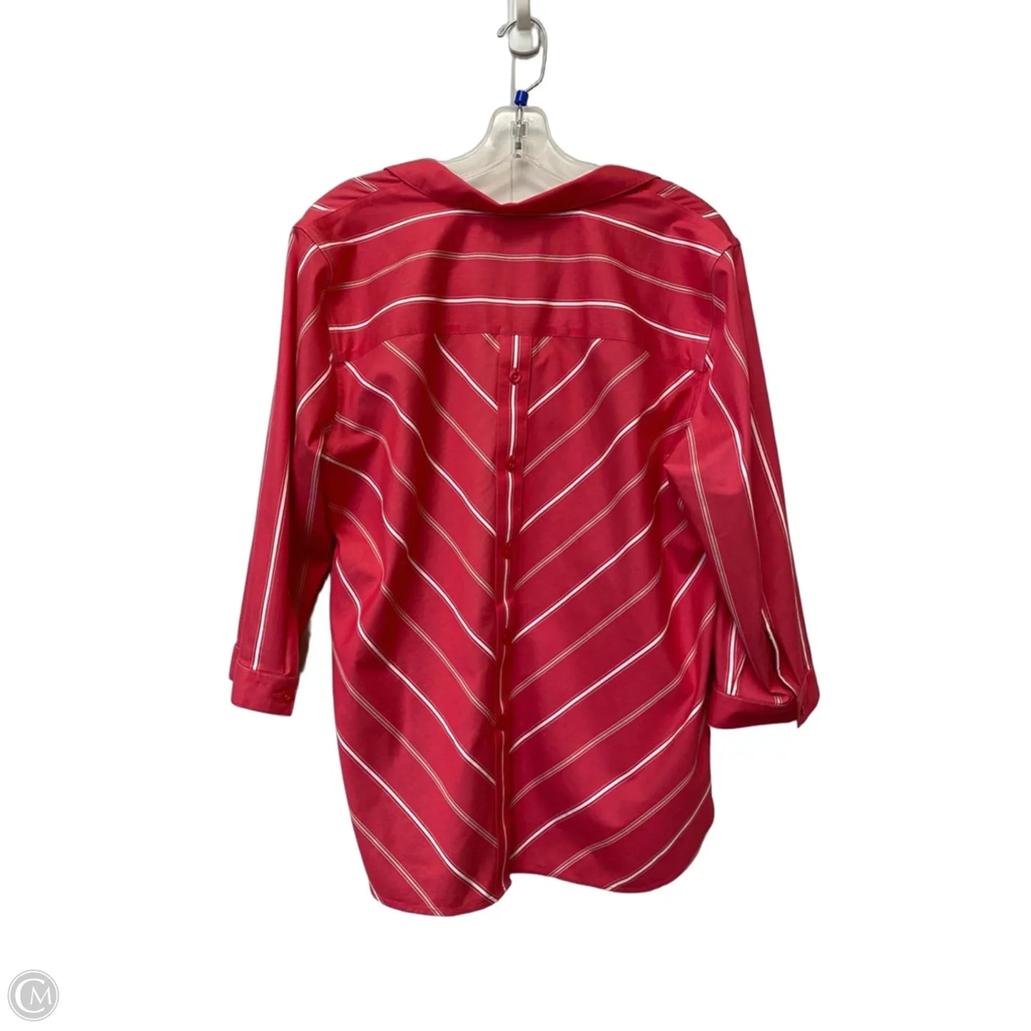 Top Long Sleeve By Chicos In Pink, Size: 2