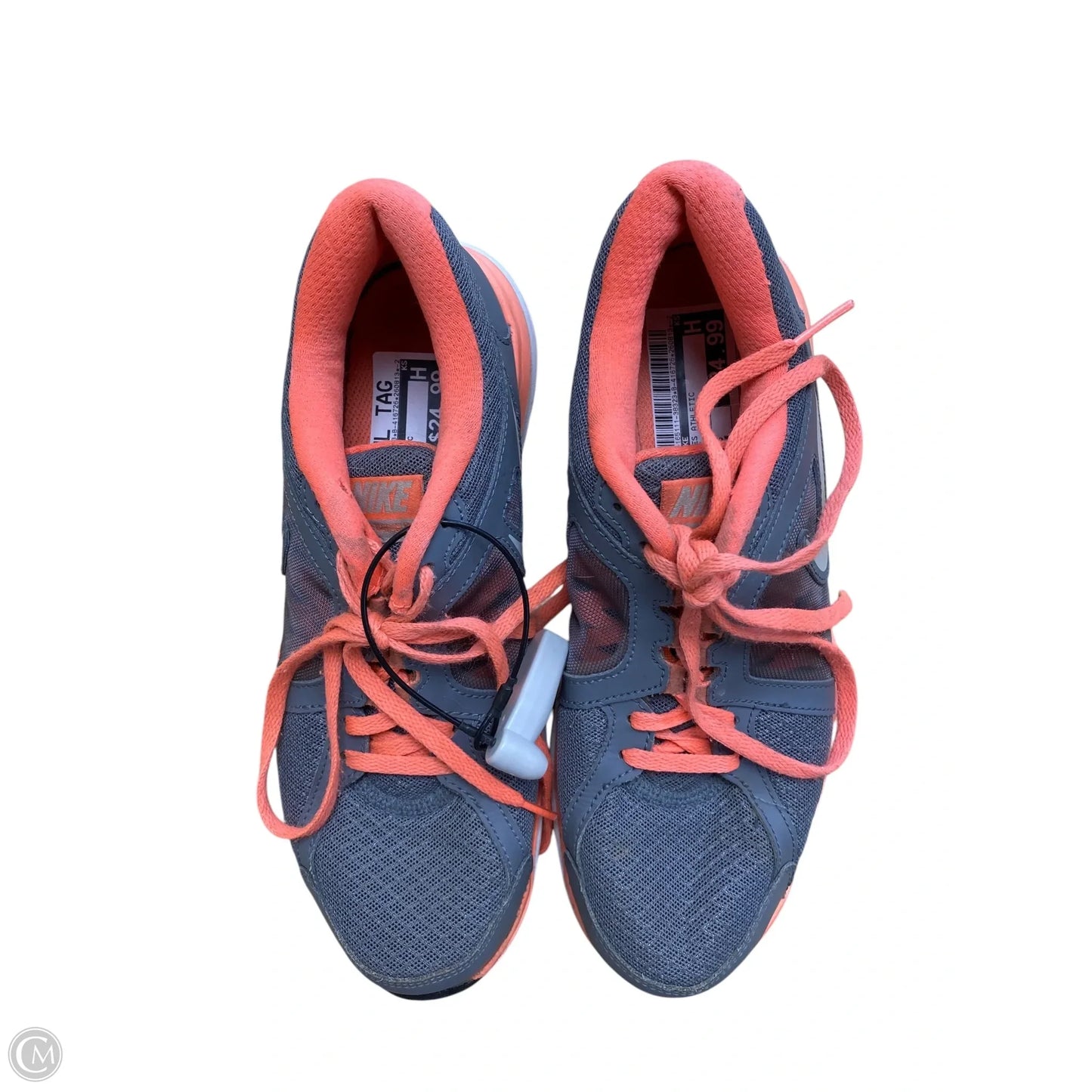Shoes Athletic By Nike In Grey, Size: 8
