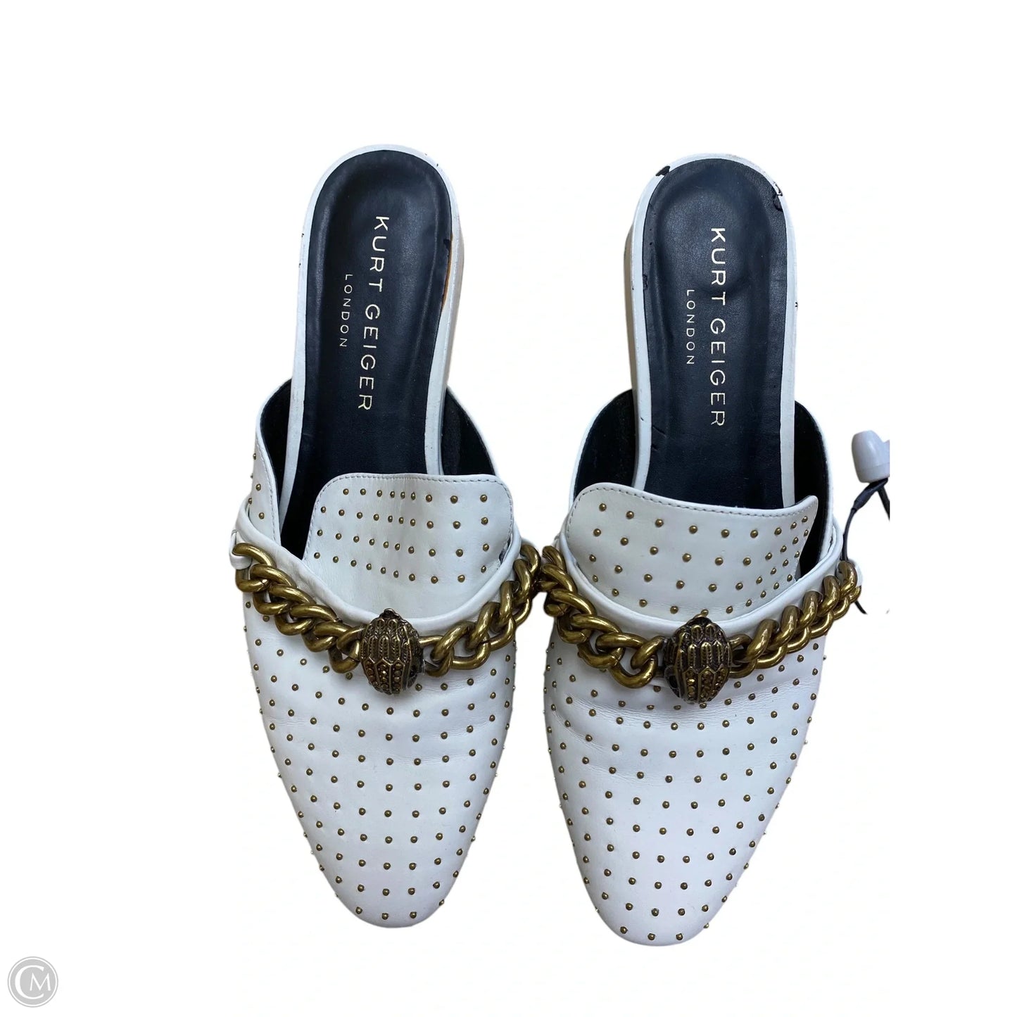 Shoes Designer By Kurt Geiger In Cream, Size: 9