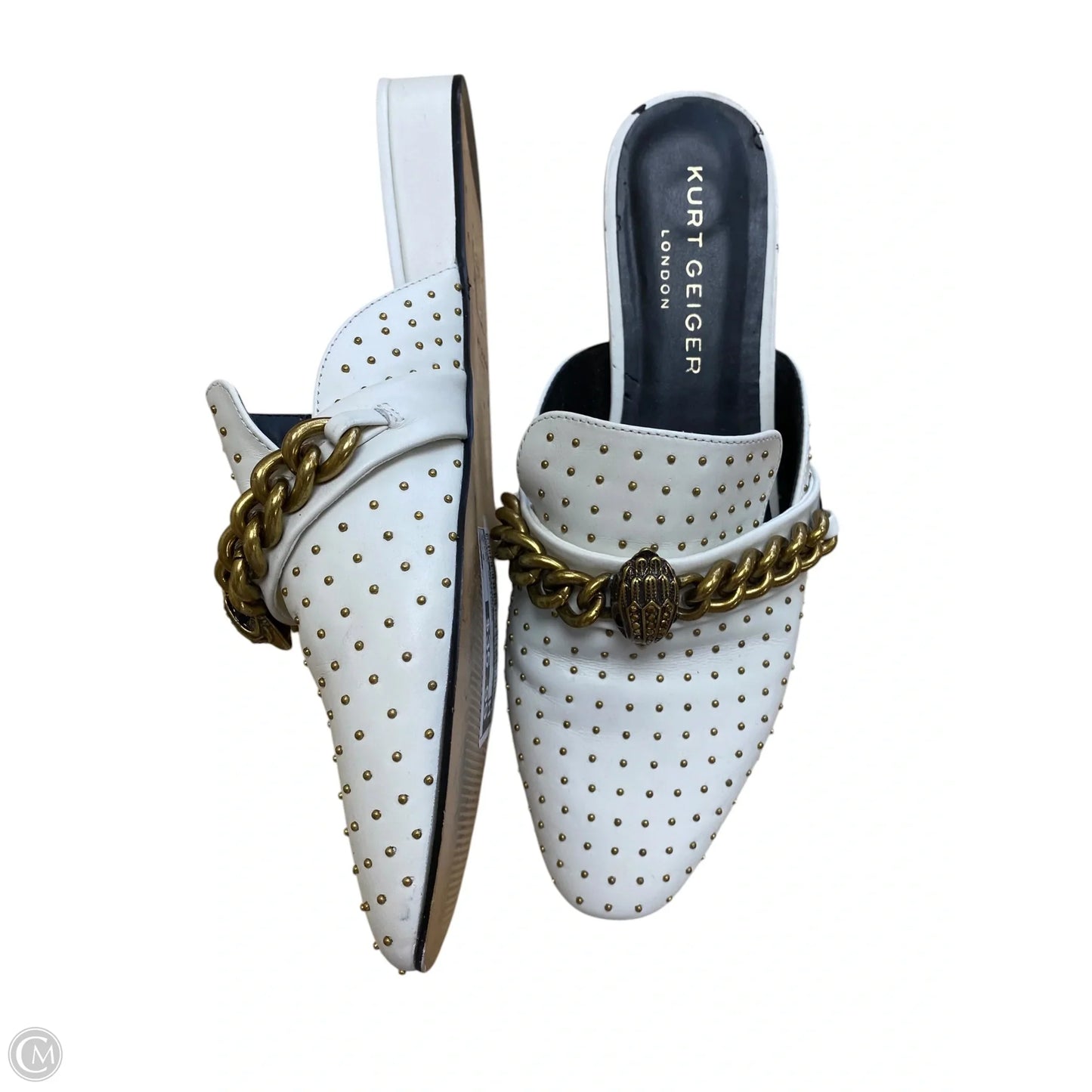 Shoes Designer By Kurt Geiger In Cream, Size: 9