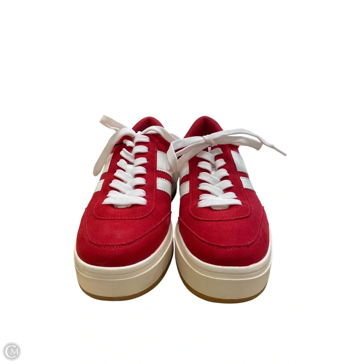 Shoes Sneakers By Madden Girl In Red, Size: 8