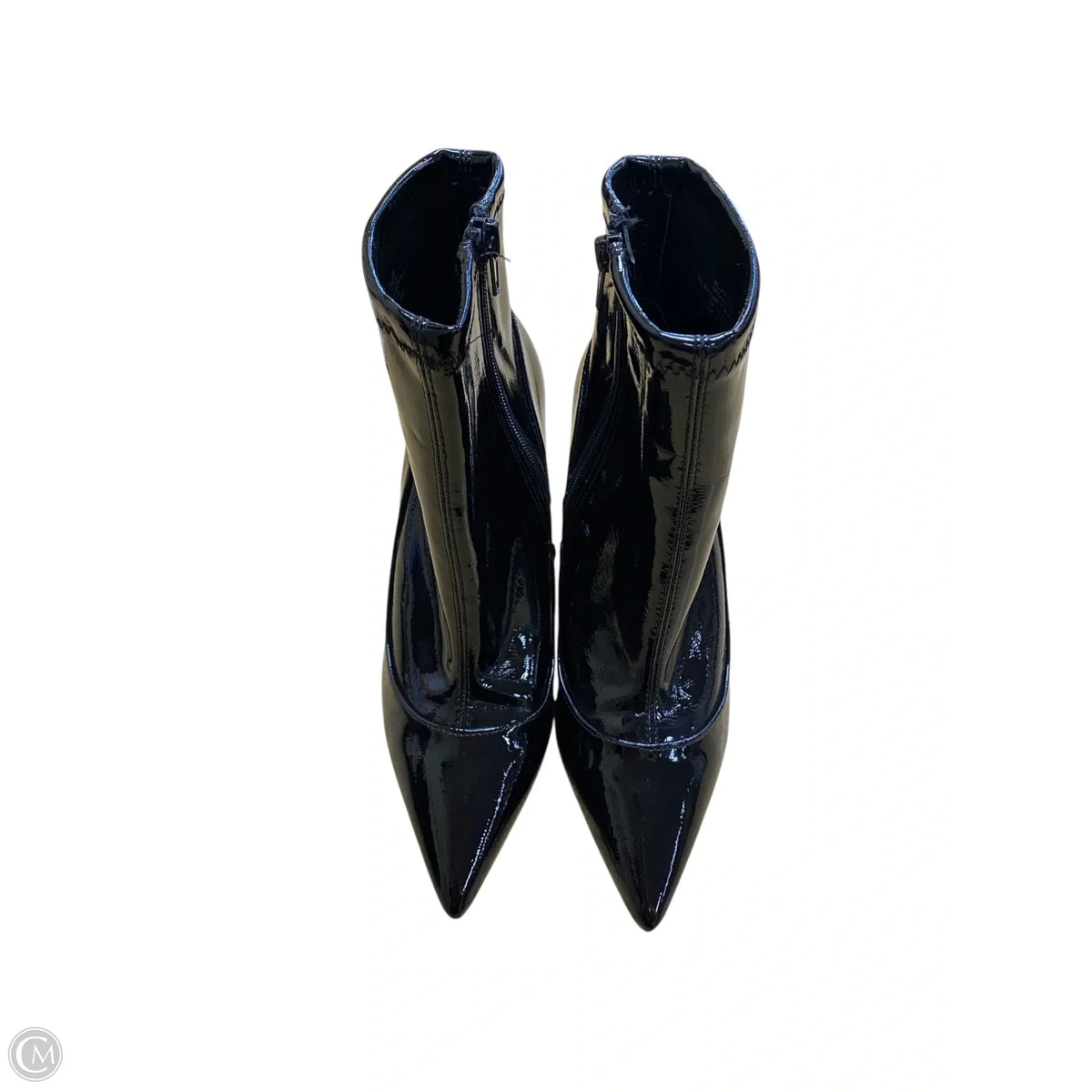 Boots Ankle Heels By Inc In Black, Size: 8