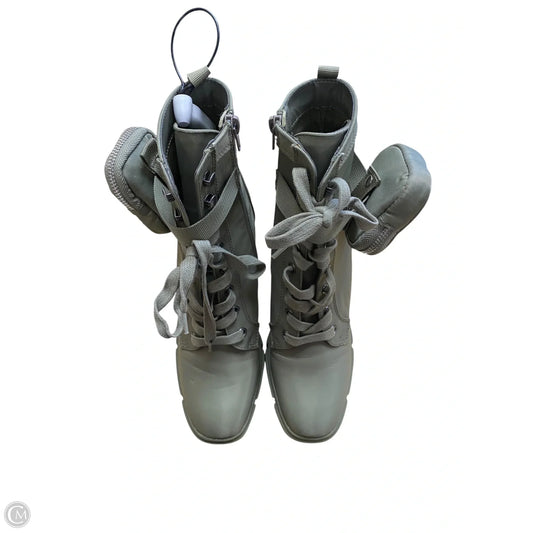 Boots Combat By Steve Madden In Green, Size: 9