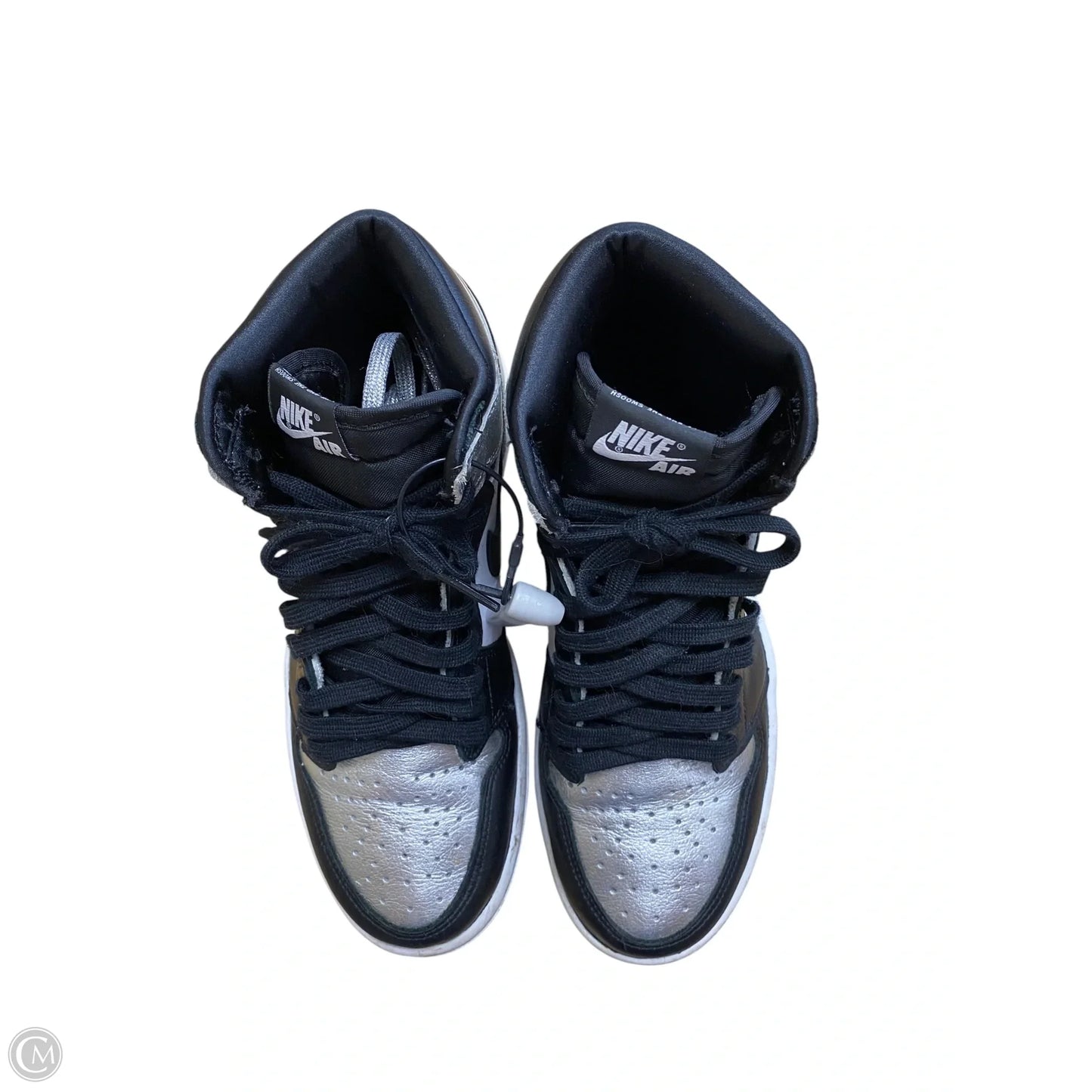Shoes Athletic By Nike In Black & Silver, Size: 7.5