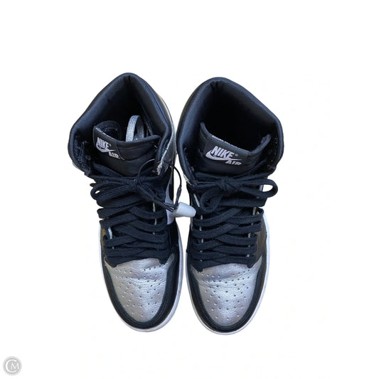 Shoes Athletic By Nike In Black & Silver, Size: 7.5