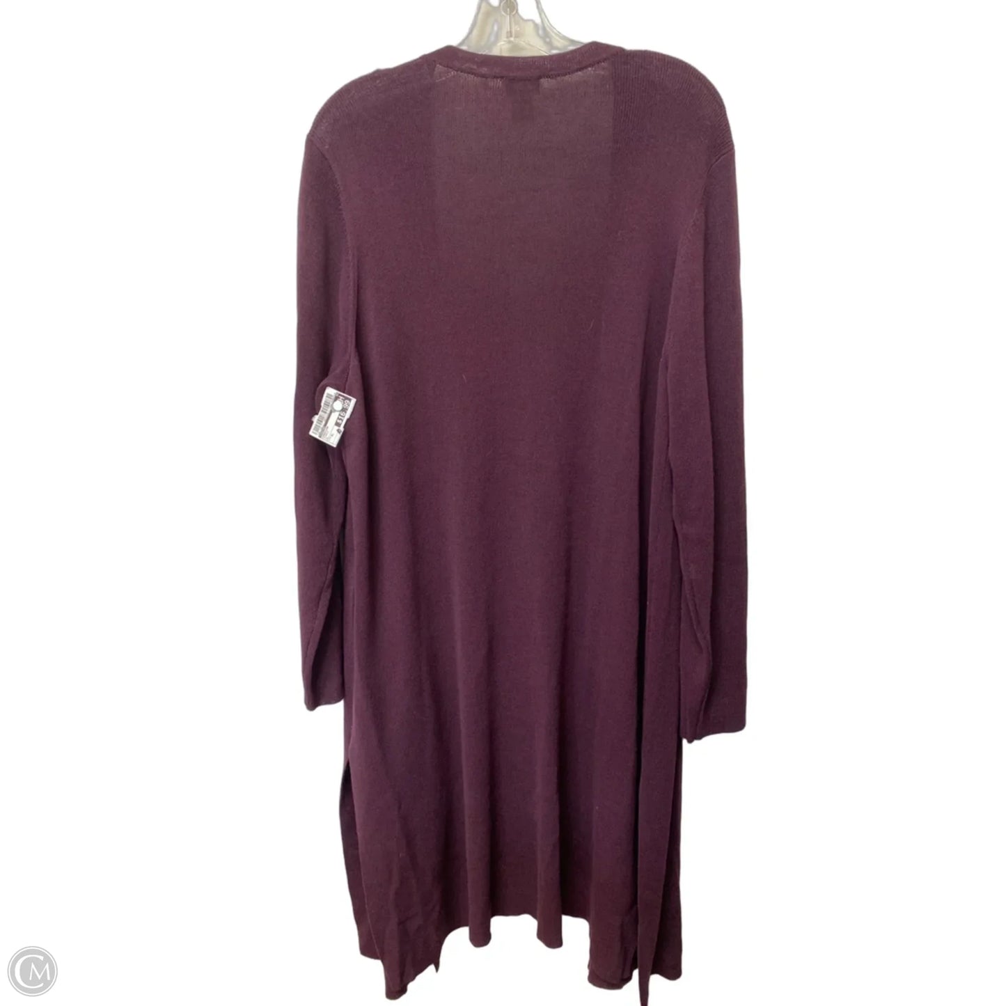 Cardigan By Chicos In Purple, Size: Xl
