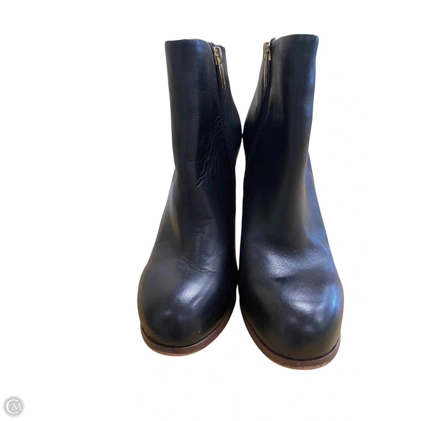 Boots Ankle Heels By Vince Camuto In Black, Size: 6.5