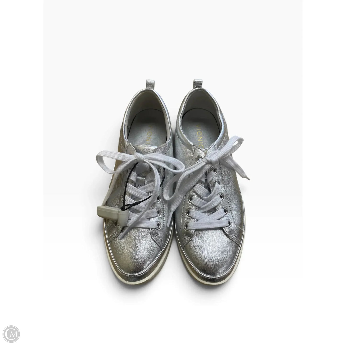 Shoes Flats By Vionic In Silver, Size: 8.5