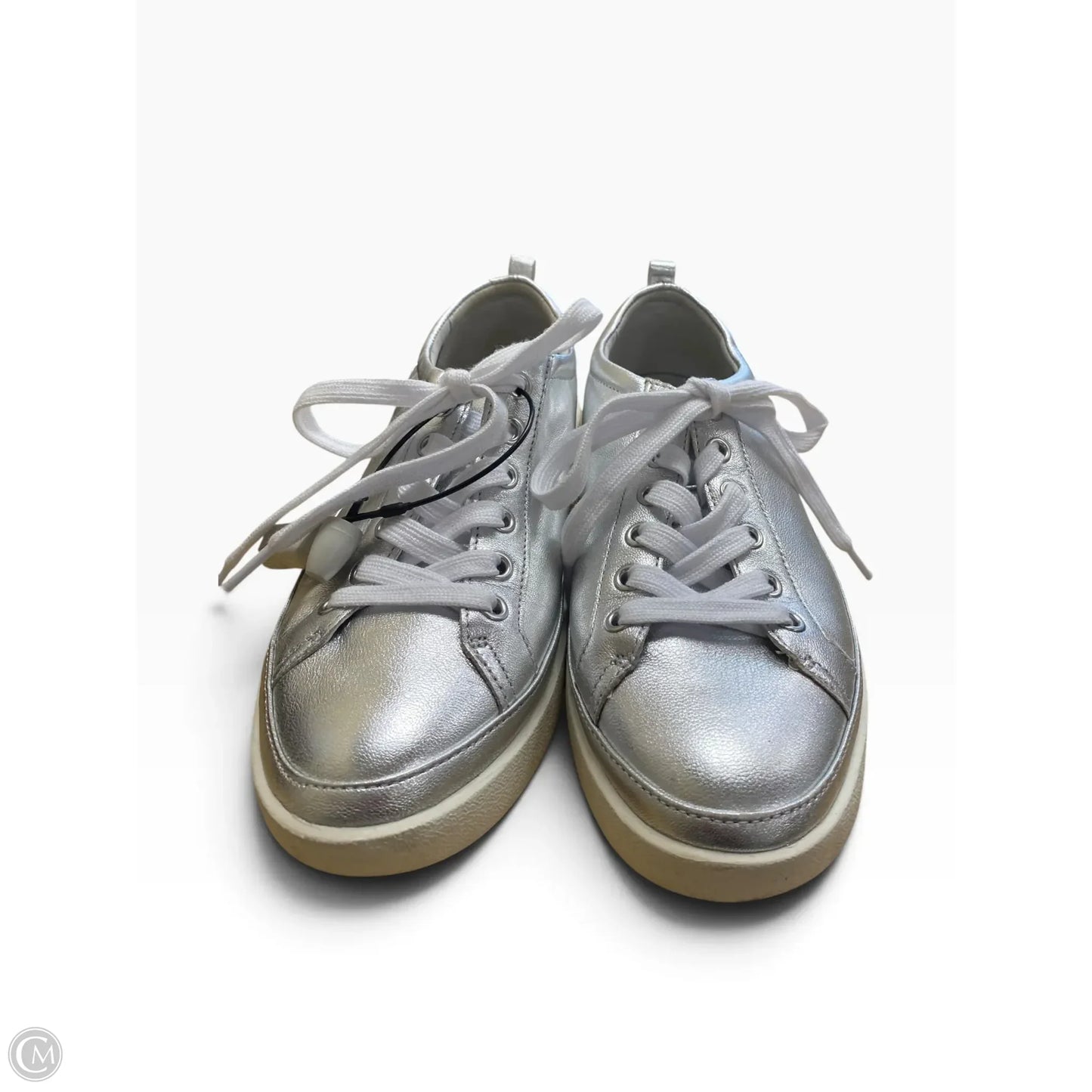 Shoes Flats By Vionic In Silver, Size: 8.5