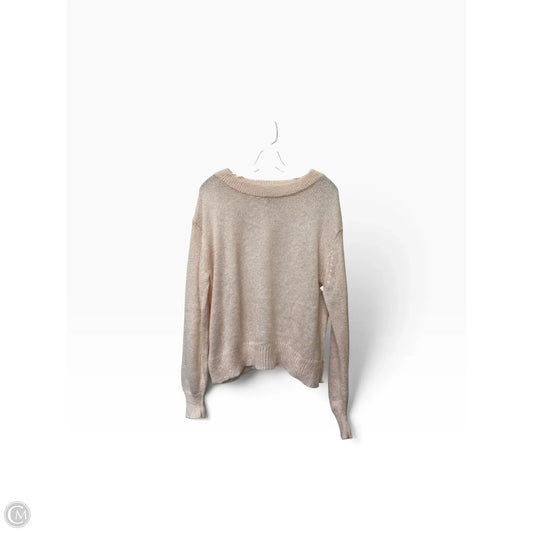 Sweater By Wooden Ships In Pink, Size: Xs