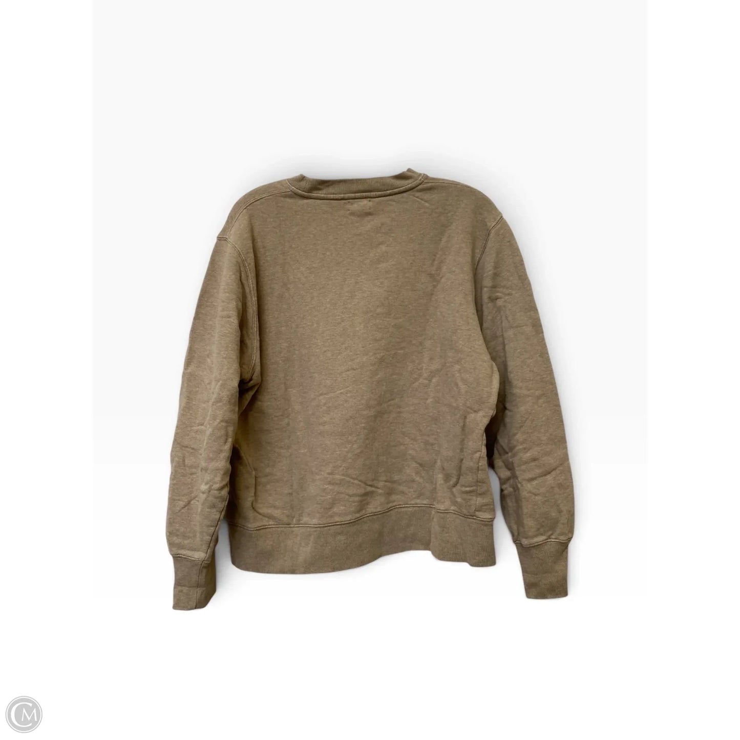 Sweatshirt Designer By Tory Burch In Tan, Size: M