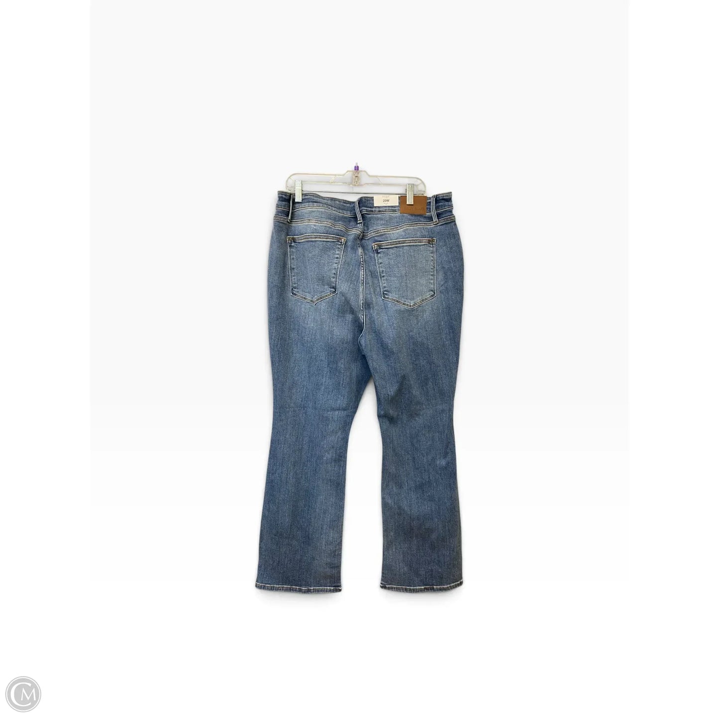 Jeans Boot Cut By Judy Blue In Blue Denim, Size: 20