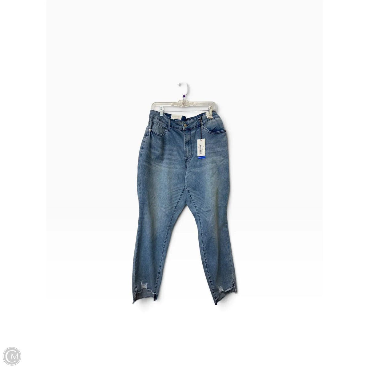 Jeans Boyfriend By Judy Blue In Blue Denim, Size: 20