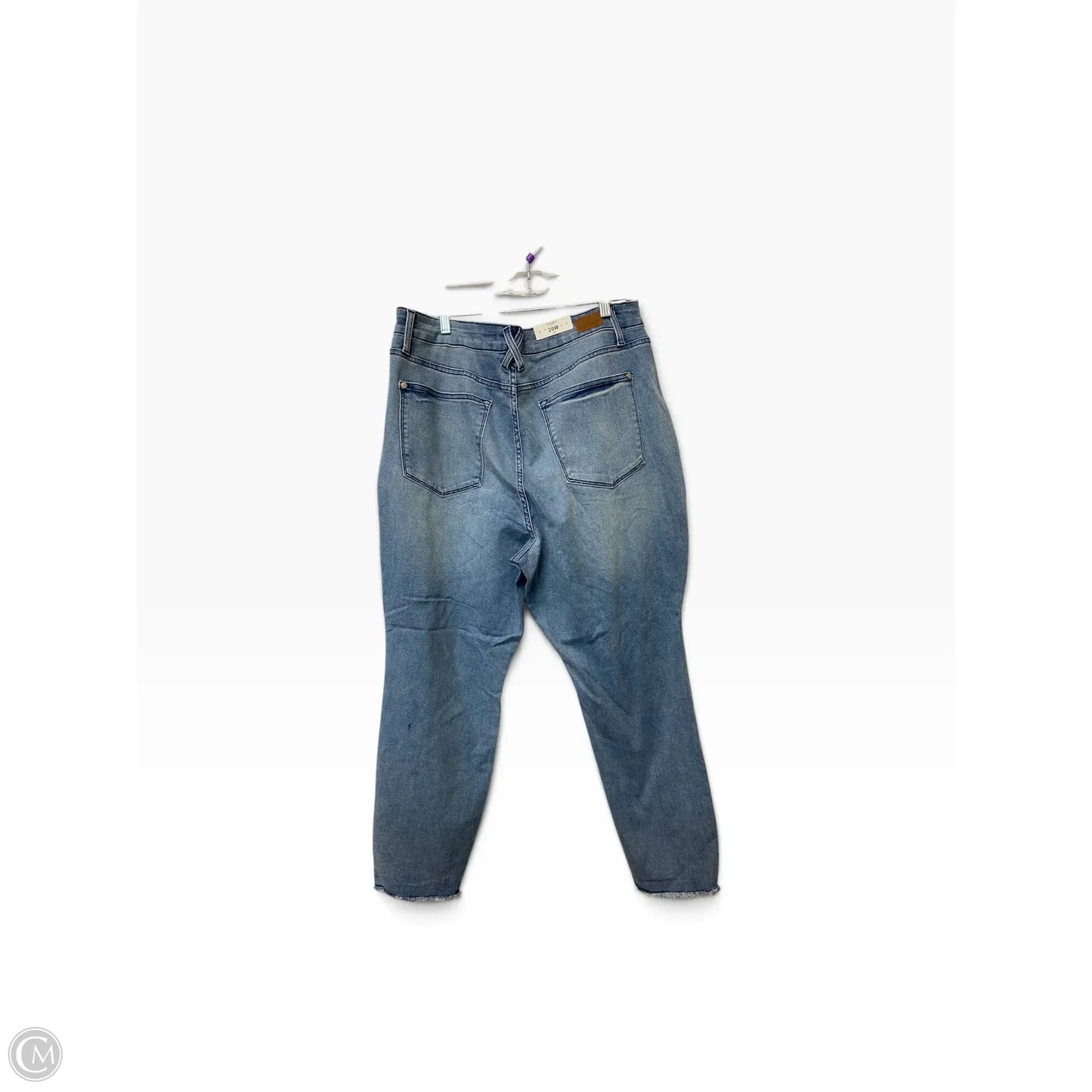 Jeans Boyfriend By Judy Blue In Blue Denim, Size: 20