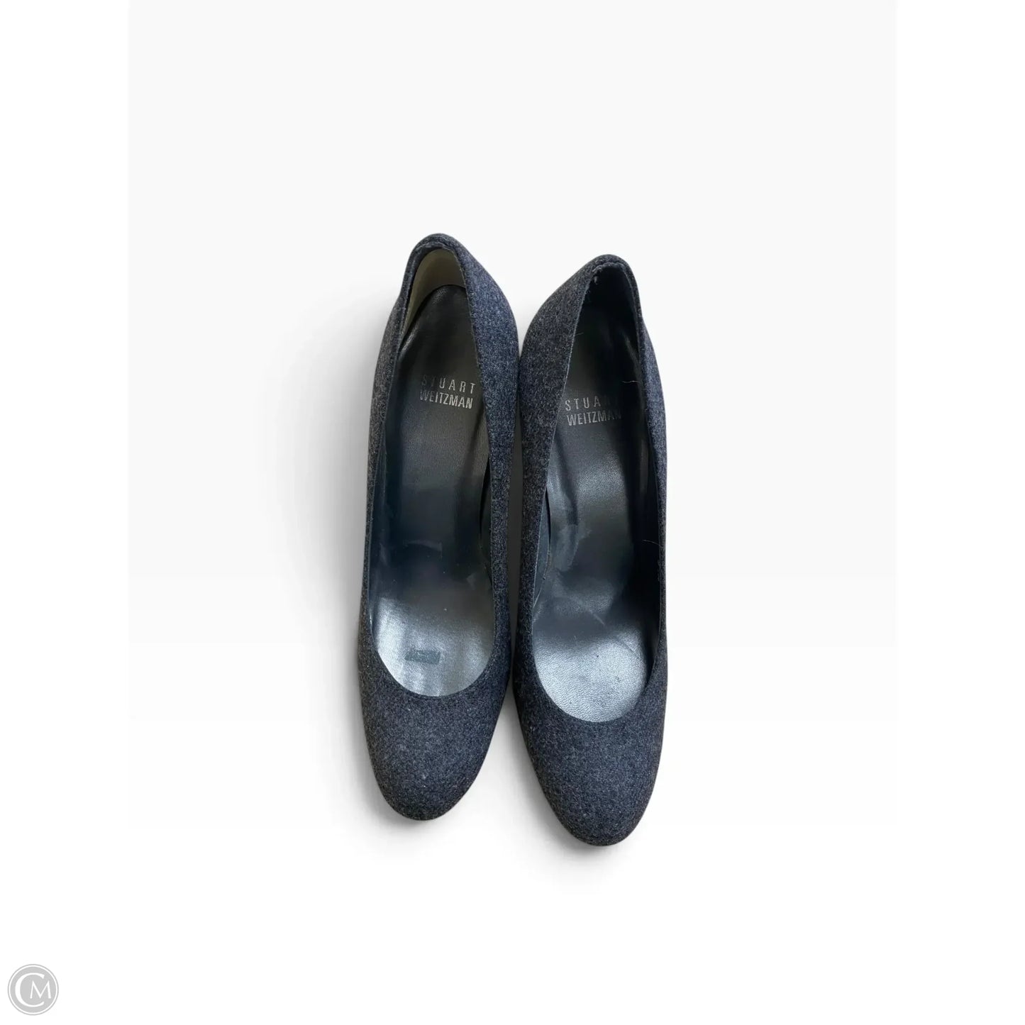 Shoes Designer By Stuart Weitzman In Grey, Size: 9.5