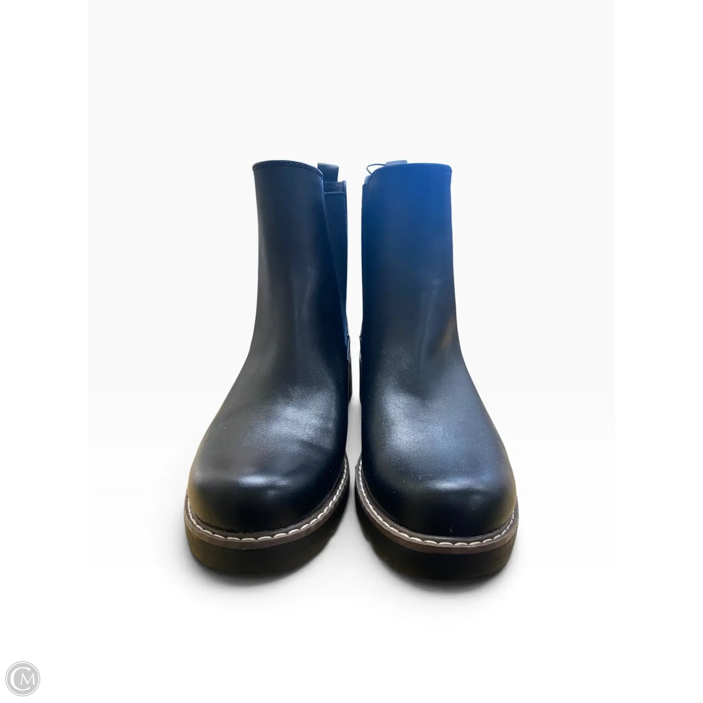 Boots Mid-calf Flats By Universal Thread In Black, Size: 8.5