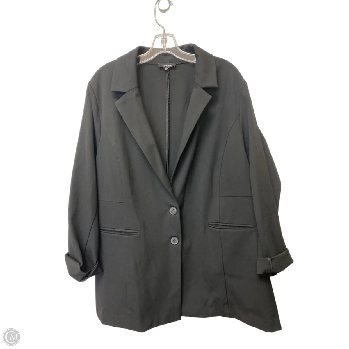 Blazer By Torrid In Black, Size: 3x