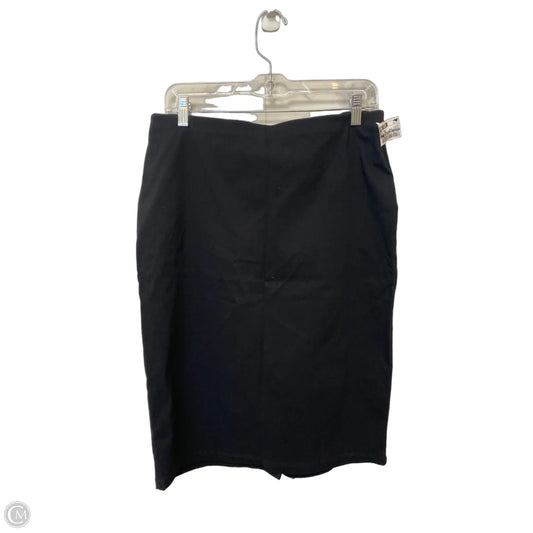 Skirt Midi By 89th And Madison In Black, Size: M