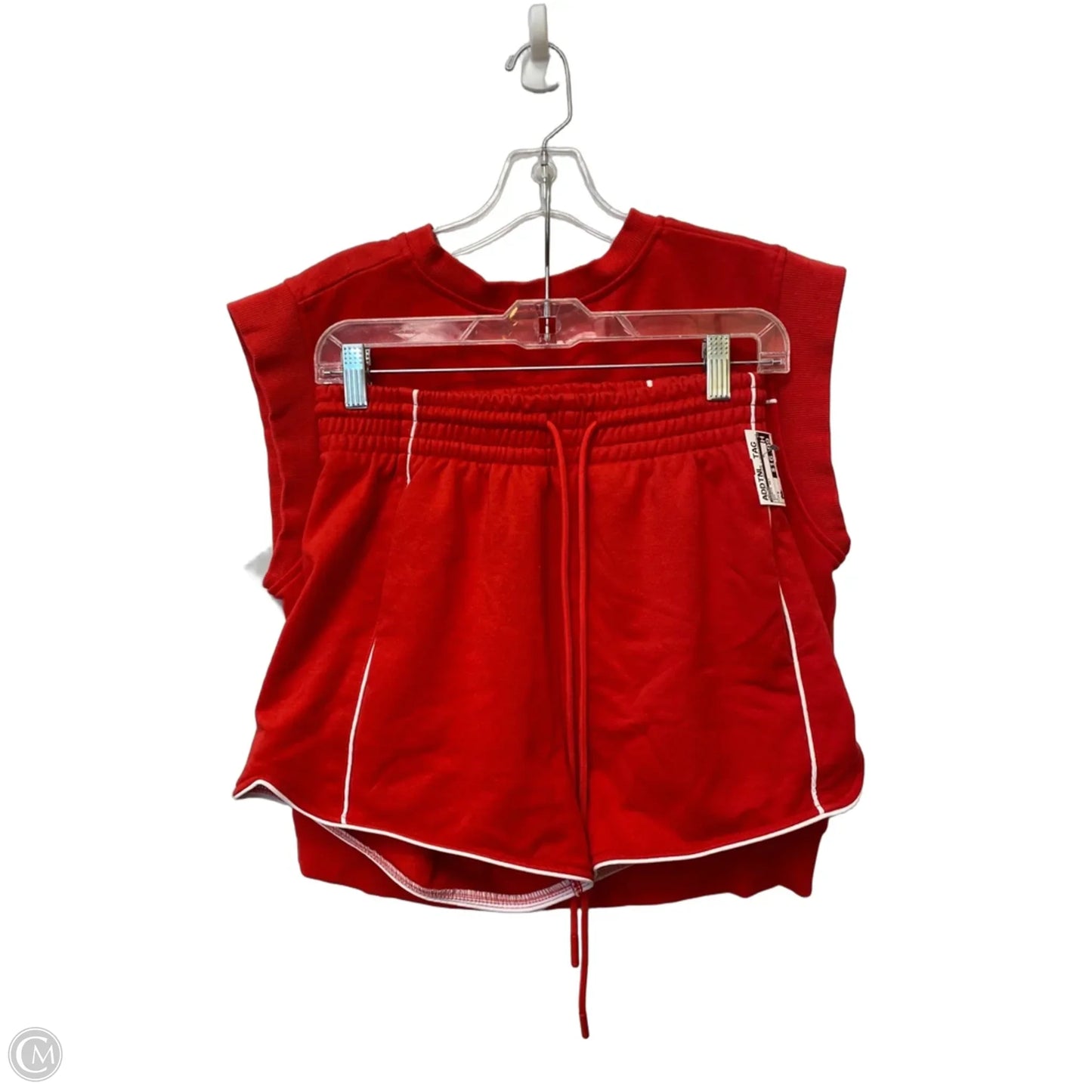 Shorts Set By Entro In Red, Size: S
