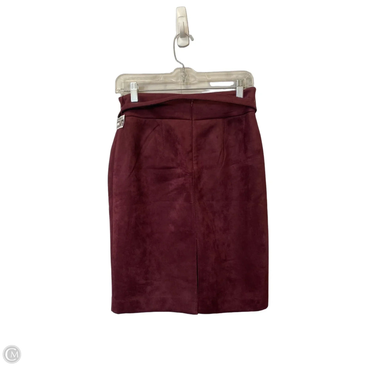 Skirt Midi By Ann Taylor In Maroon, Size: 2