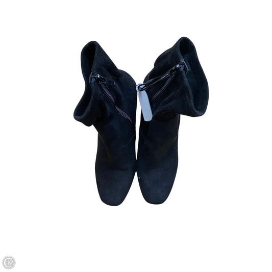 Boots Ankle Heels By Steve Madden In Black, Size: 8.5