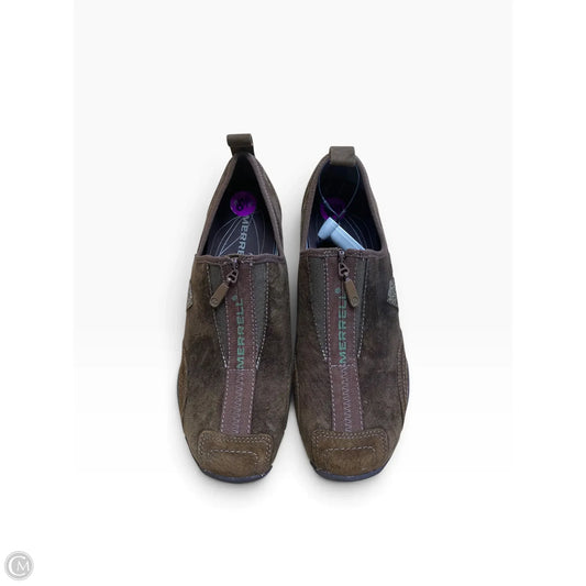 Shoes Flats By Merrell In Brown, Size: 8.5