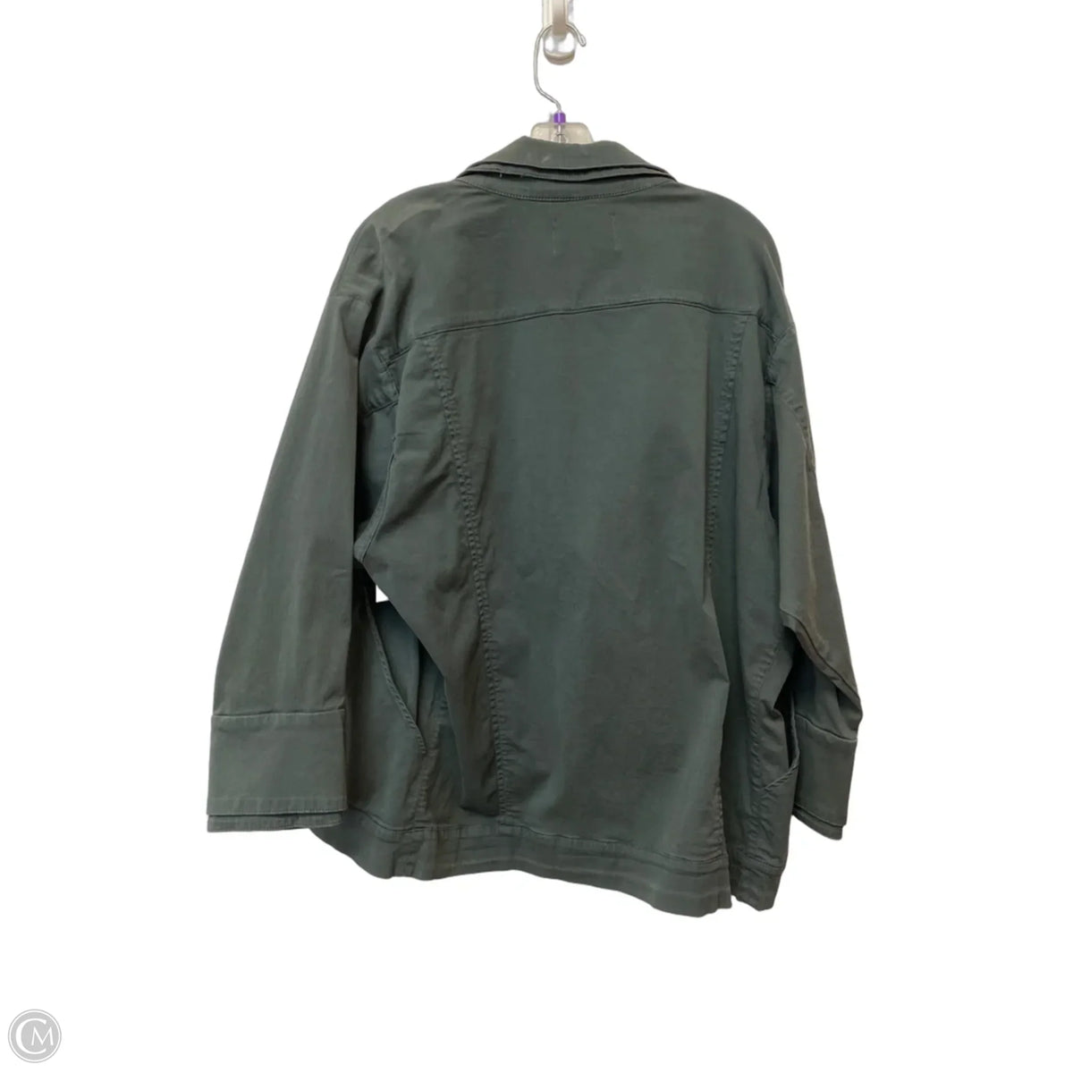 Jacket Designer By Halston In Green, Size: L