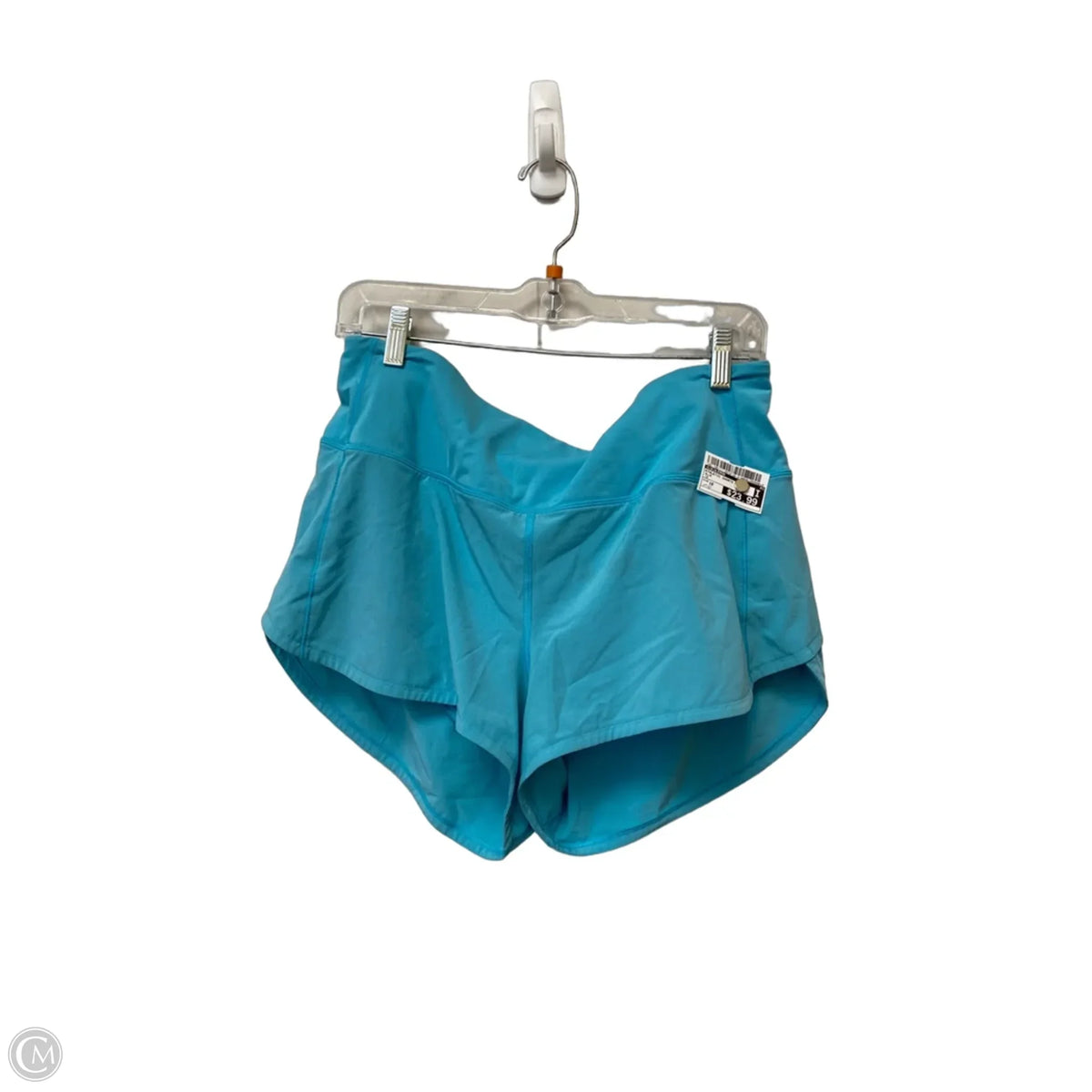 Athletic Shorts By Lululemon In Blue, Size: 10