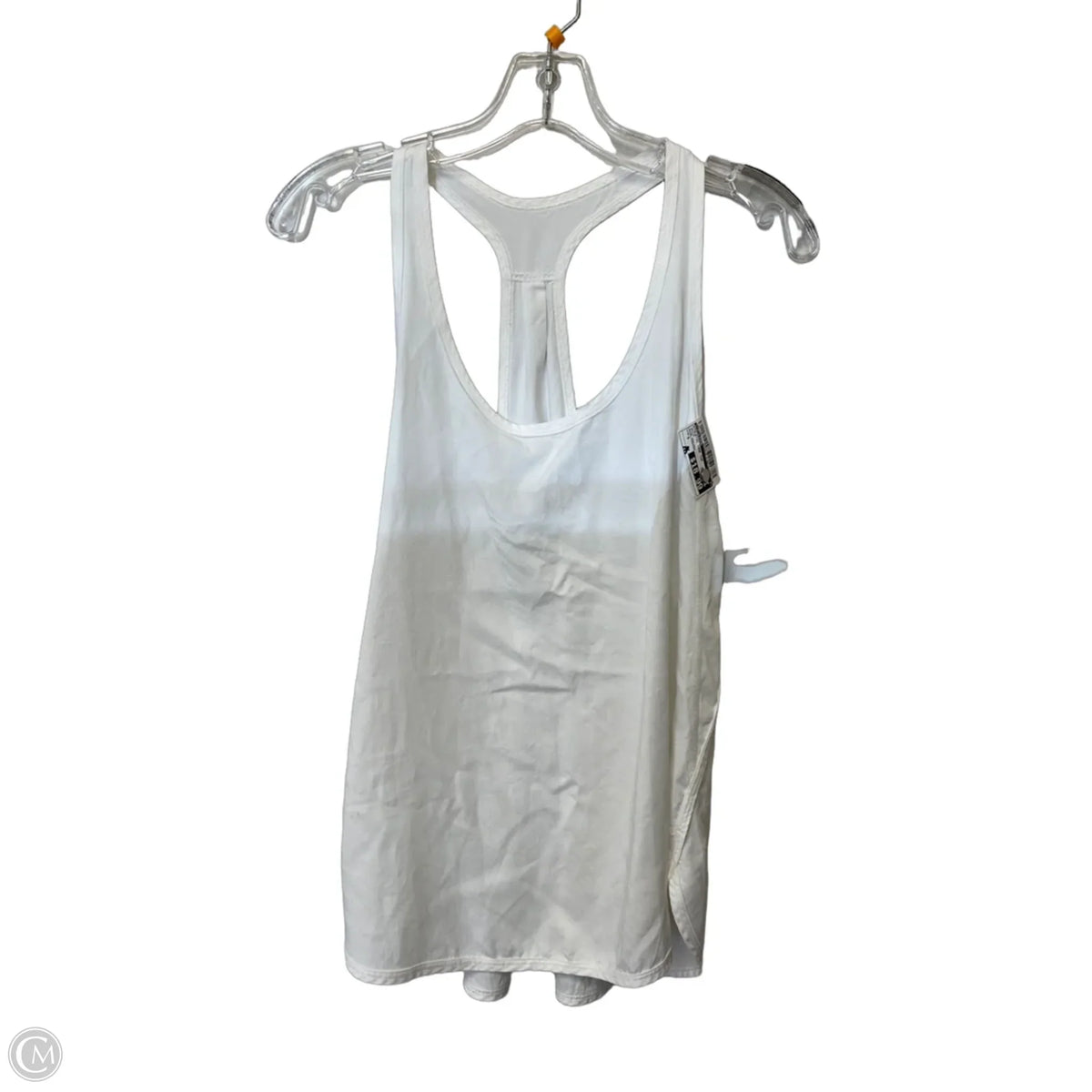 Athletic Tank Top By Lululemon In White, Size: S