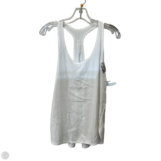 Athletic Tank Top By Lululemon In White, Size: S