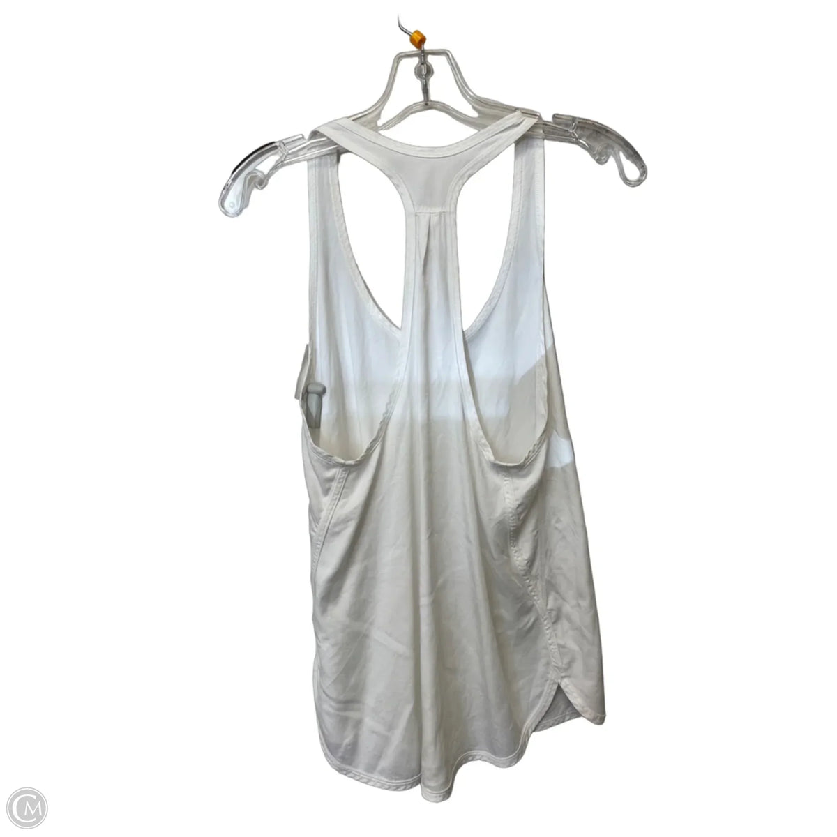Athletic Tank Top By Lululemon In White, Size: S