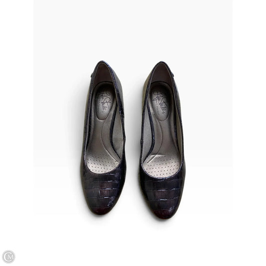 Shoes Heels Kitten By Life Stride In Brown, Size: 7