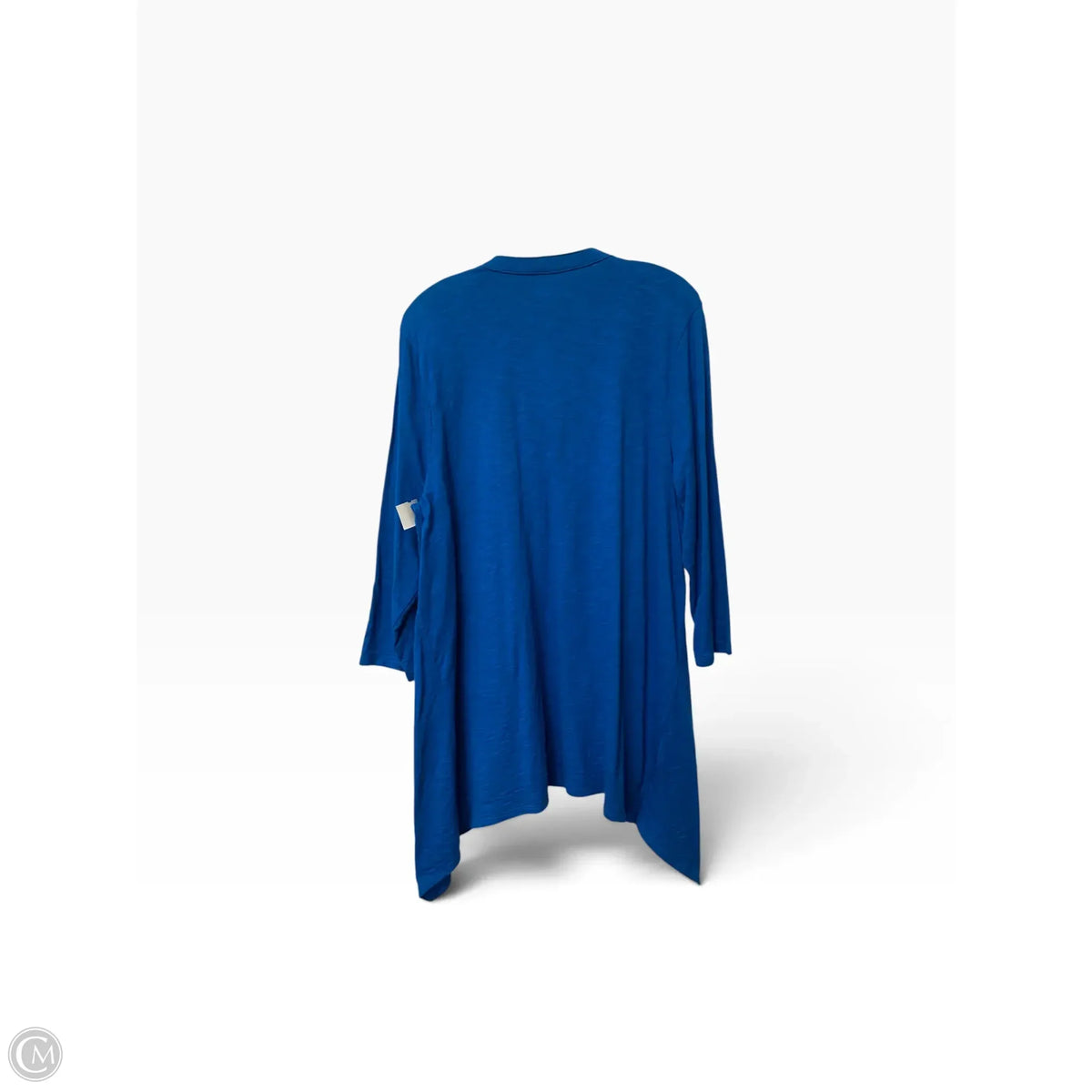 Top 3/4 Sleeve By Chicos In Blue, Size: Xl