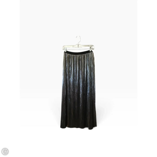 Skirt Maxi By Cmb In Silver, Size: M