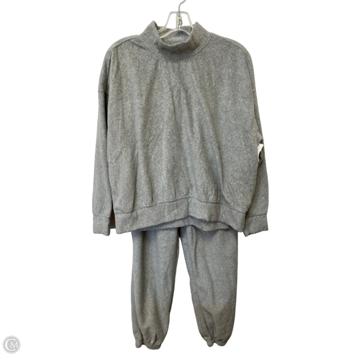 Athletic Pants 2pc By Clothes Mentor In Grey, Size: M