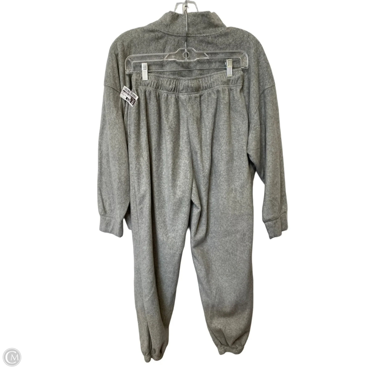 Athletic Pants 2pc By Clothes Mentor In Grey, Size: M