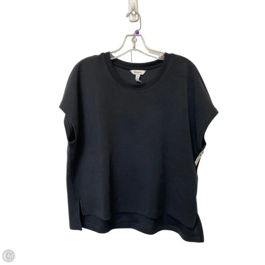 Top Short Sleeve By Spanx In Black, Size: Xl