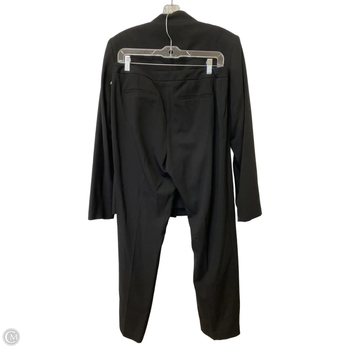 Pants Suit 2pc By Calvin Klein In Black, Size: 10