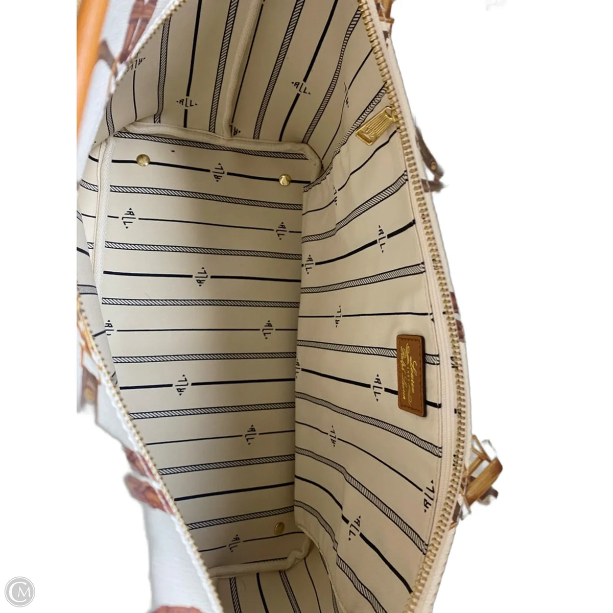Handbag By Ralph Lauren, Size: Large